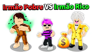 IRMÃO POBRE Vs IRMÃO RICO NO BROOKHAVEN