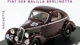Fiat 508 Balilla Berlinetta, Hachette,1:43.