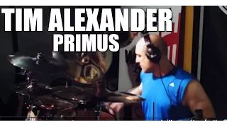 Tim Alexander (Primus) - 'Here Come the Bastard' live drum cam