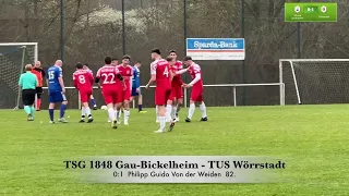 TSG 1848 Gau-Bickelheim - TUS Wörrstadt