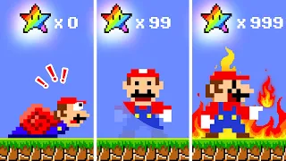 Mario Wonder but Colect 999 Rainbow Star Power makes MARIO FASTER!!! | 2TB STORY GAME