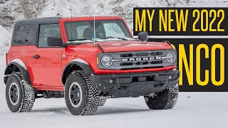 Introducing My 2022 Ford Bronco Big Bend Sasquatch // Full Walk Around