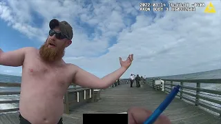 Group of Fishermen Attack Kid Surfing