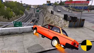 GTA 4 CRASH TESTING REAL CAR 140