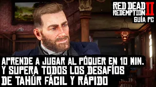 ✔ Red Dead Redemption 2 [PC] Aprende a jugar a póquer y gana todos los desafíos de tahúr rápidamente