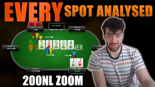 Cash Game Mastery #5 | Every 200 Zoom Spot Analysed