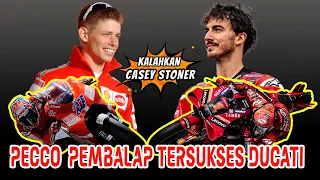 PECCO BAGNAIA CALON PEMBALAP TERSUKSES DUCATI💥KALAHKAN STONER❓