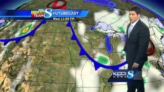Warmer temps and rain chances back in Iowa forecast
