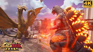 Godzilla vs King Ghidorah - Gigabash (4K 60FPS)