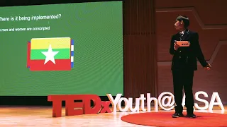 Military status and conscription system around the world | Donghyun Lee | TEDxYouth@IASA