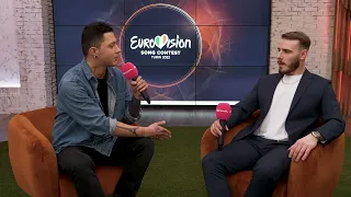 Krystian Ochman chłodno o notowaniach bukmacherów przed Eurowizją!