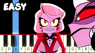 5 FAMOUS Songs from HAZBIN HOTEL - Slow and Easy Piano Tutorial