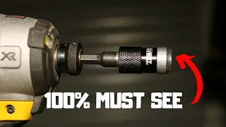 If you use an impact driver, you ABSOLUTELY NEED TO SEE THIS TOOL!  #impactdriver #powertools