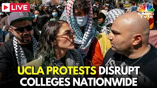 UCLA Protest LIVE: UCLA Protests Disrupt US Colleges Nationwide | Columbia University Protest |IN18L