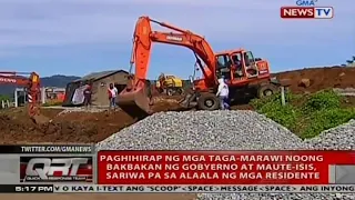 Paghihirap ng mga taga-Marawi noong bakbakan, sariwa pa sa alaala ng mga residente