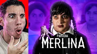 MERLINA (Miércoles) en la VÍDA REAL *Parodia*