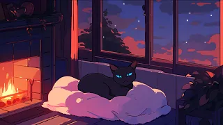 ＳＬＥＥＰＹ Lofi Cat 💤 Lofi Hip Hop Mix 🐾 Study/sleep/healing [ Chill Lofi - Lofi Music ]