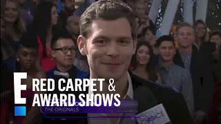 Joseph Morgan Wins on the Red Carpet | E! People's Choice Awards