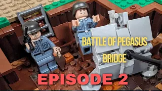 Building D-Day the Battle of Pegasus Bridge in Lego: Episode 2