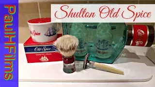 The Sunday 💈Christmas💈 Shave - Shulton Old Spice Shaving Soap