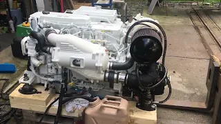 Low Hours Cummins QSB 6.7 Marine Test run