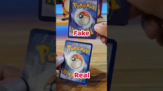 FAKE! 😥 How to tell if a Pokemon card is Real or Fake? (Eng Sub)