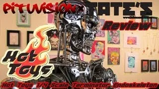 Hot Toys 1/4 Scale Terminator Endoskeleton Action Figure Review @ TATE'S Comics