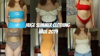 HUGE SUMMER TRY-ON CLOTHING HAUL 2019! i.am.gia, Urban Outfitters, Target, and more!