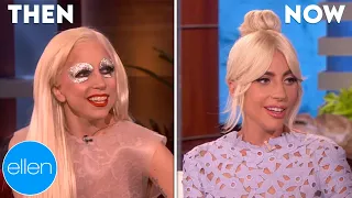 Then and Now: Lady Gaga's First & Last Appearances on The Ellen Show