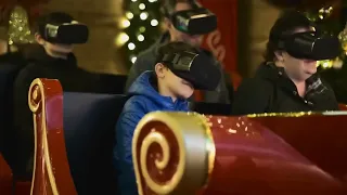 Virtual Reality 4D Sleigh Ride at The Heart of England