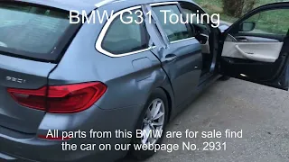 BMW G31 Touring 520i B48M 2018 model 2.0L 184HK