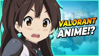 A Japanese Girl Turns Valorant To An Anime