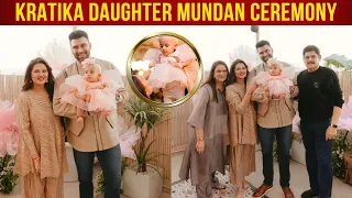 Kratika Sengar Share Daughter Devika's Mundan Ceremony Video With Husband Nikitin Dheer
