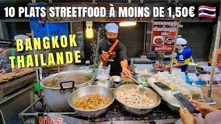 10 plats streetfood à moins de 1,50€ à Bangkok en Thaïlande