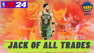 Rare builds NBA 2K24 Series vol. 34 Jack of all trades - Jayson Tatum