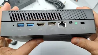 Unboxing ACEMAGICIAN AD15 Intel I5-12450H 16GB DDR4 RAM 512GB Mini PC #acemagician