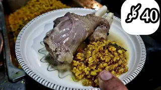 Balochi Rosh Recipe Famous 40 Kg Mutton Rosh Recipe Quetta Balochistan in Kuchlack by Mukkram Saleem