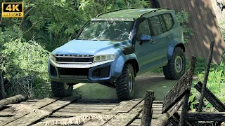 Wooden Bridge Crossing I 2022 PROCYON CENTAURI I Beamng.drive 4K Gameplay I