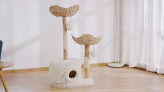 Furrytail Selected Real Wood Cat Tree