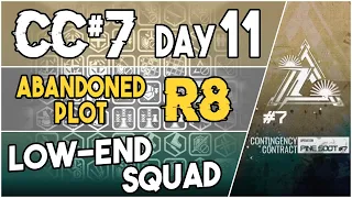 CC#7 Daily Stage 11 - Abandoned Plot Risk 8 | Low End Squad |【Arknights】