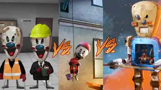 ICE SCREAM 5 PAINTER MINI ROD VS ICE SCREAM 4 MINI ROD VS ICE SCREAM 5 FANMADE ROBOT | ICE CREAM 5