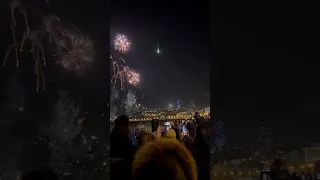 Happy new year 2024 celebrations in Azerbaijan Baku