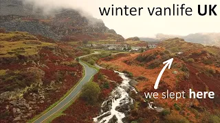 BLAENAU FFESTINIOG (WALES) WINTER VAN LIFE UK - ALREADY ISSUES with OUR VAN!