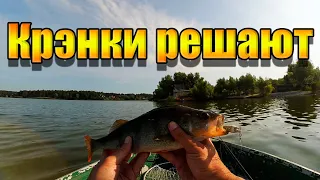 Кренки решают | Ловля окуня на воблеры | Рыбалка на спиннинг