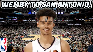 Victor Wembanyama To San Antonio Spurs! 2023 NBA Draft Lottery! Better Prospect Than LeBron?!