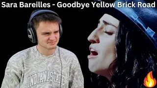 College Student Reacts To Sara Bareilles - Goodbye Yellow Brick Road(LIVE) For The First Time!!!