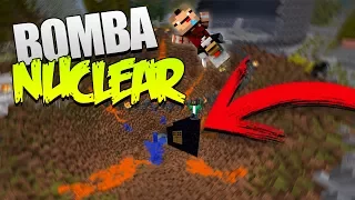 RETO DE LA BASE VS BOMBA NUCLEAR 😱💥 ¿PODREMOS SALVARNOS? - MINECRAFT HARDY Y TROLEROTUTOS