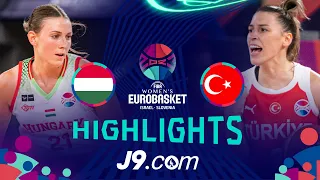 Hungary   vs Turkey  | J9 Highlights | FIBA #EuroBasketWomen 2023