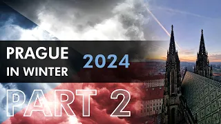 Prague in Winter 2024 - Part 2 | Prague Castle | Ghost Tour | Flying Home