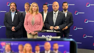 Live: Spolupráca Demokratov a Pirátskej strany nie je len do eurovolieb